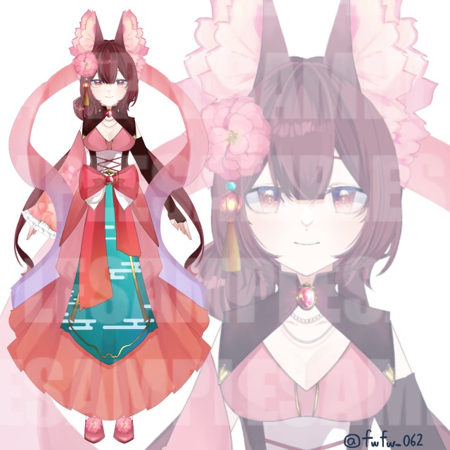 パーツ分けイラスト販売実績②