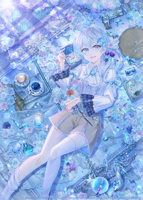 【 L&rsquo;&eacute;crin Flower ~Blue~ 】