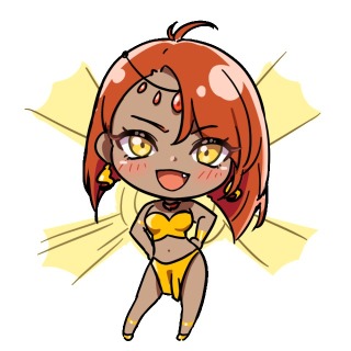 オリジナルSDキャラ（ラフサンプル）