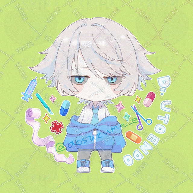 ゆぅ様　缶バッジ用イラスト