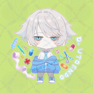 ゆぅ様　缶バッジ用イラスト