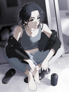 背景付き一枚絵サンプル