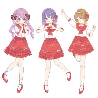 アニメ塗り・立ち絵イラスト