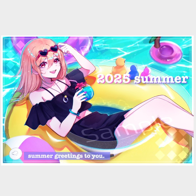 過去作品　夏　ポストカード用