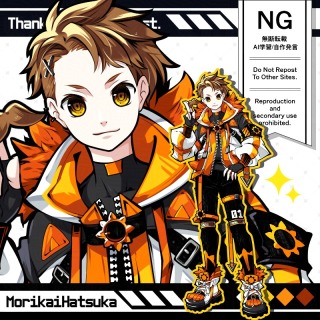 【仕事絵】衣装デザイン＋立ち絵制作