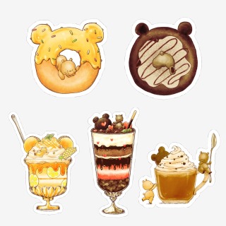 創作くまイラスト