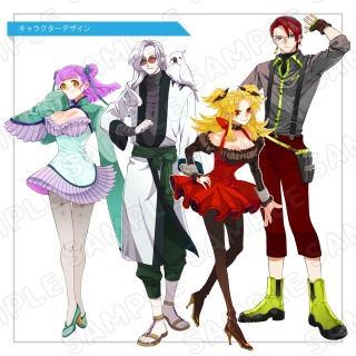【サンプル01】キャラクターデザイン