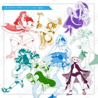 【サンプル03】キャラクターデザイン