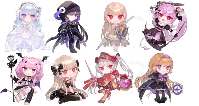 デフォルメキャラクター