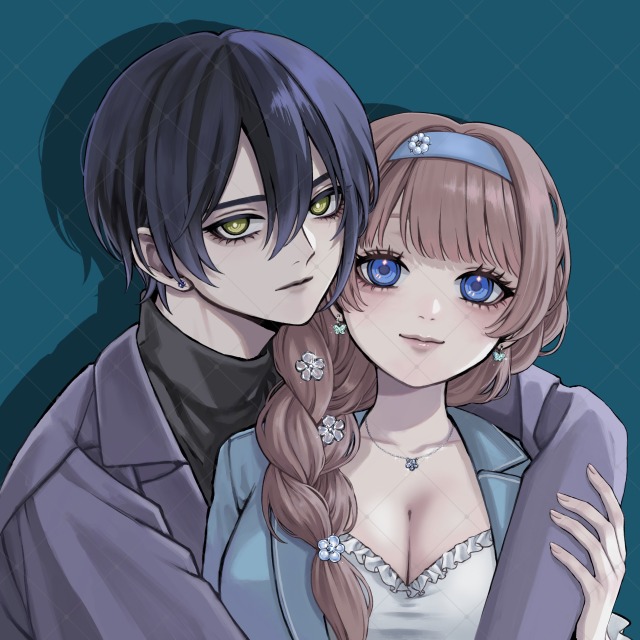 うちよそcpイラスト