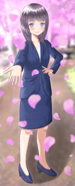 「演／媛もたけなわ！」ヒロイン立ち絵