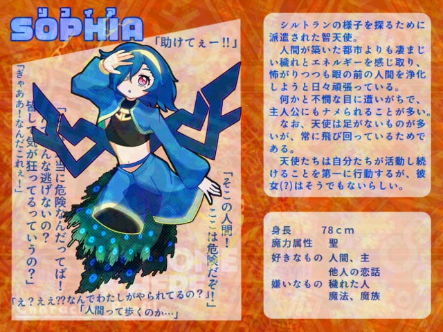 オリジナルキャラクター　キャラシート