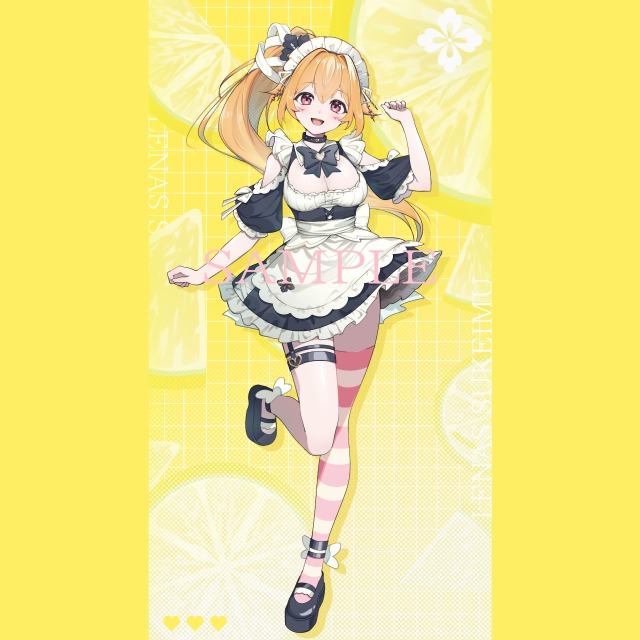 立ち絵、衣装デザイン サンプル