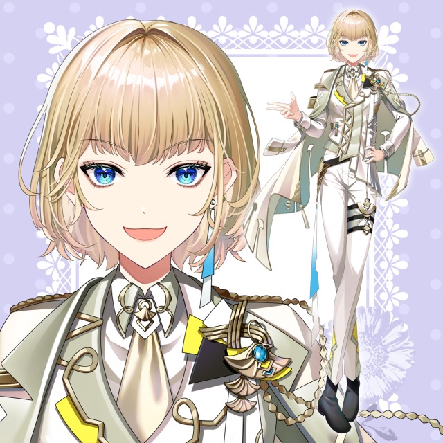 IRIAM用に描かせていただいたイケメンさん立ち絵