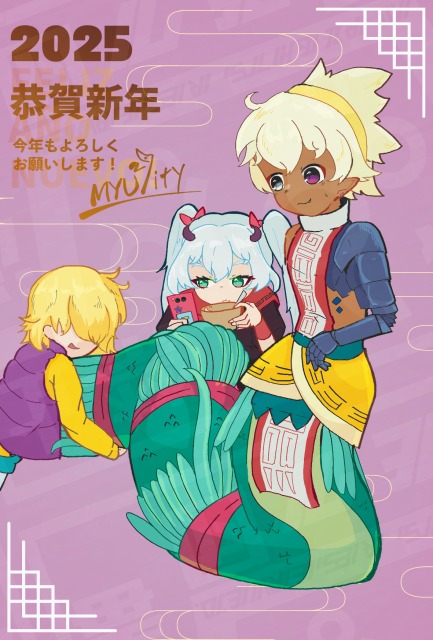 複数人の構図も可能です