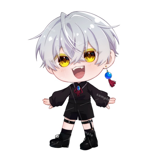 SDキャラサンプル(2等身)