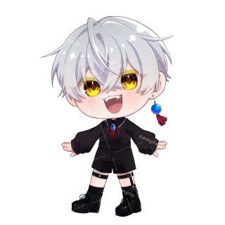 SDキャラサンプル(2等身)