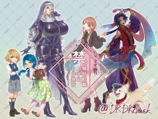 TRPG立ち絵サンプル