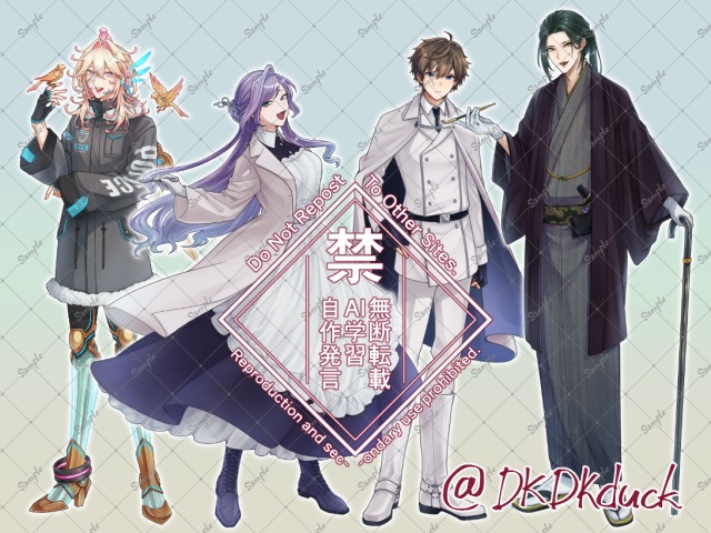 TRPG立ち絵サンプル