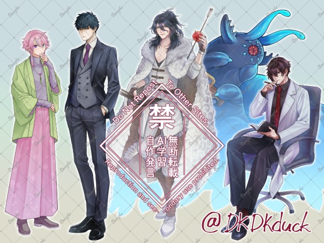 TRPG立ち絵サンプル