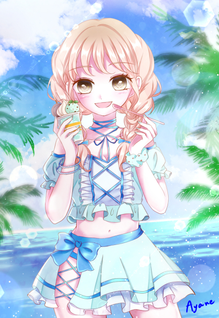 夏イラスト🍨