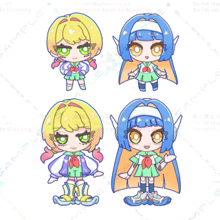 ミニキャライラスト作例