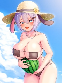 あおぎり高校＿山黒音玄＿水着立ち絵