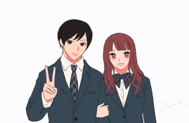 日常系イラストサンプル