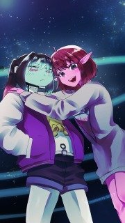 背景込みのイラスト