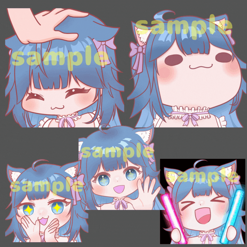 配信用GIFスタンプ