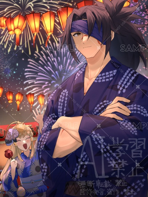 背景あり一枚絵サンプル