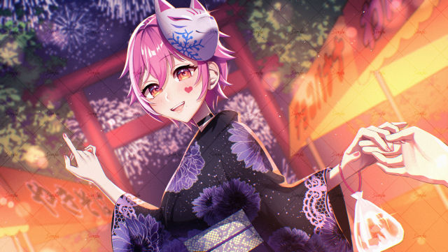 氷凝ゆき様夏祭りイラスト