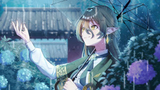 奏音ノイル様梅雨の一枚絵