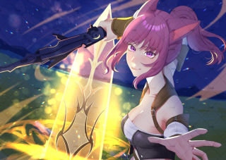 夜城るな様活動用一枚絵