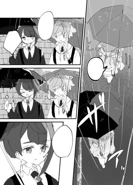 2キャラクター漫画