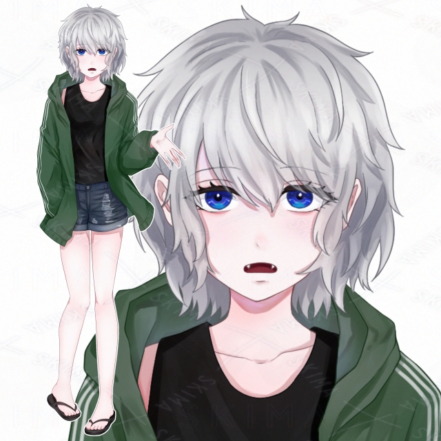 TRPG用立ち絵イラスト