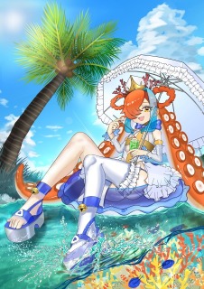 夏！海！メロンソーダ！