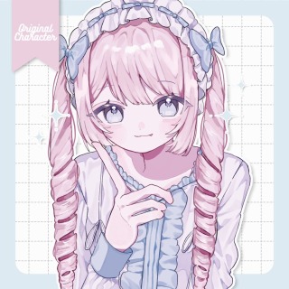 イラスト🩷️️🩵𖤐&acute;-