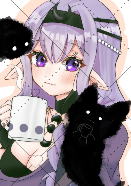 バストアップご依頼絵