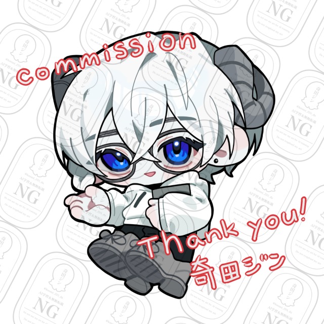 【ご依頼】2頭身デフォルメサンプル