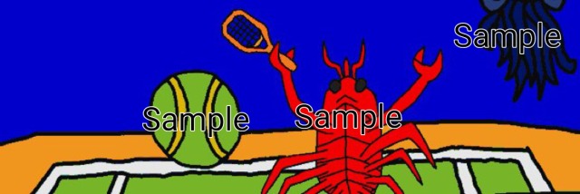 ザリガニのヘッダー