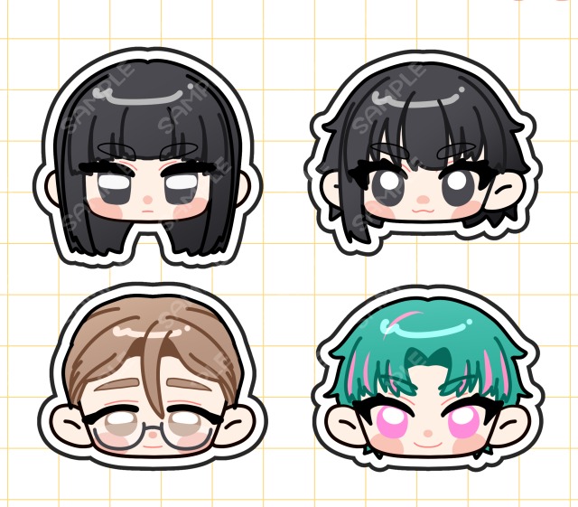 顔だけ/SDキャラクター