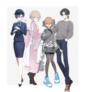 ご依頼いただいた立ち絵まとめ①