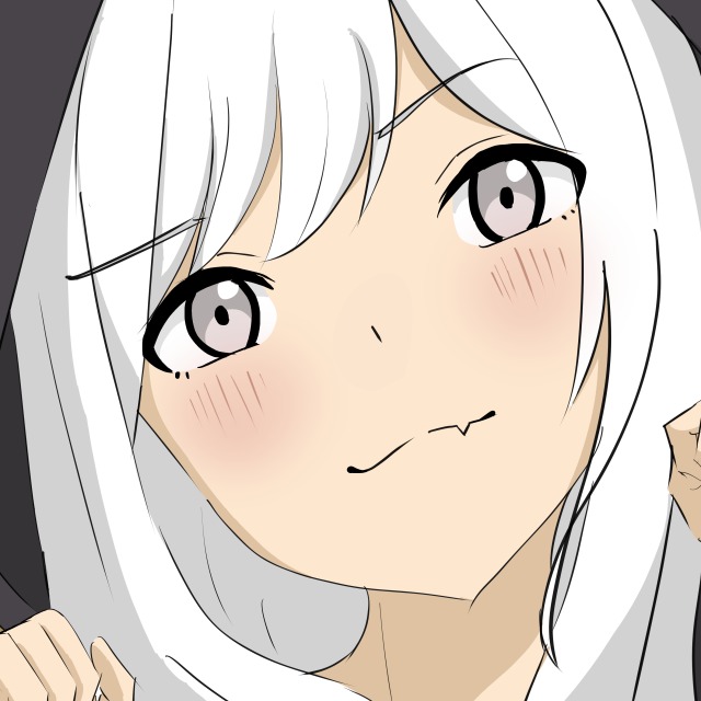 猫耳パーカーの女の子