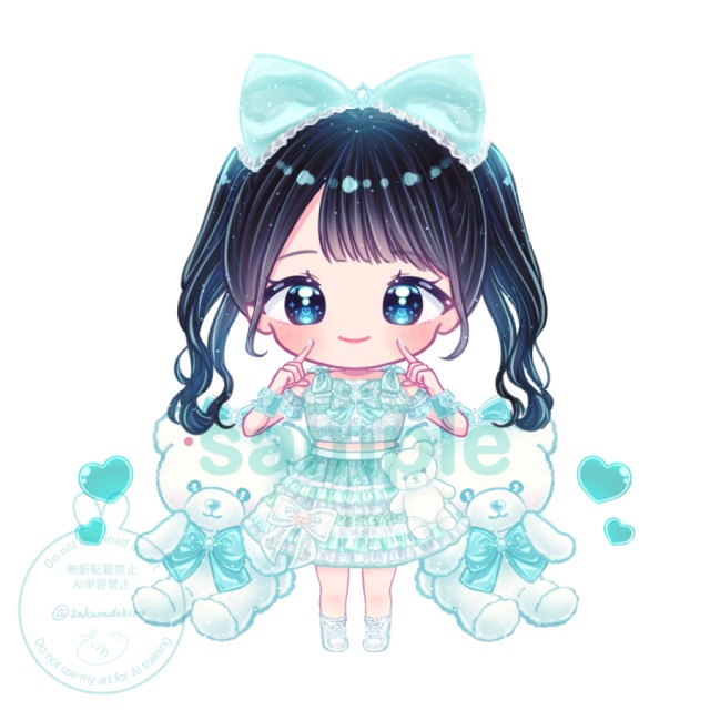 【ご依頼】グッズ用ミニキャライラスト