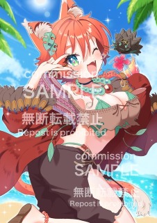 1枚イラストサンプル