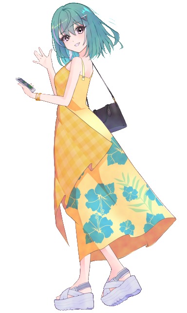 ご依頼イラスト立ち絵