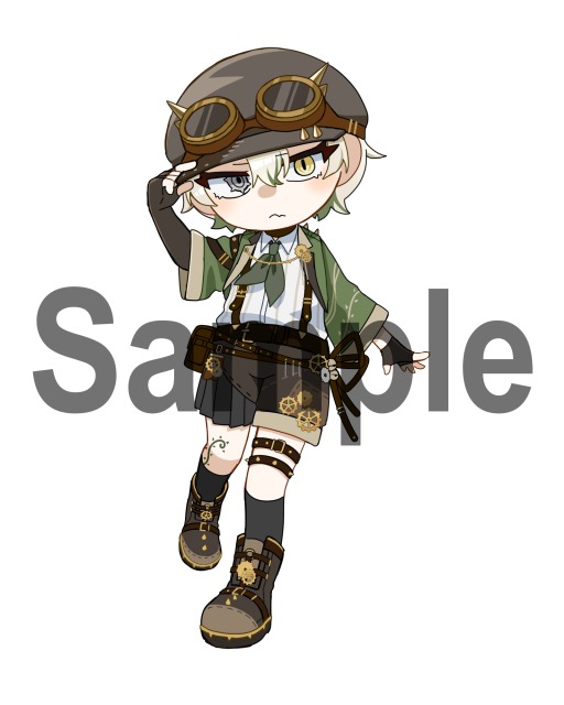 SDキャラ　サンプル