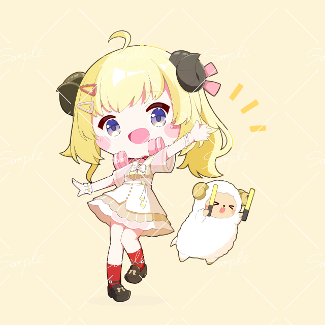 デフォルメイラスト サンプル ③