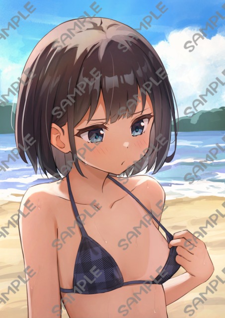 背景あり一枚絵